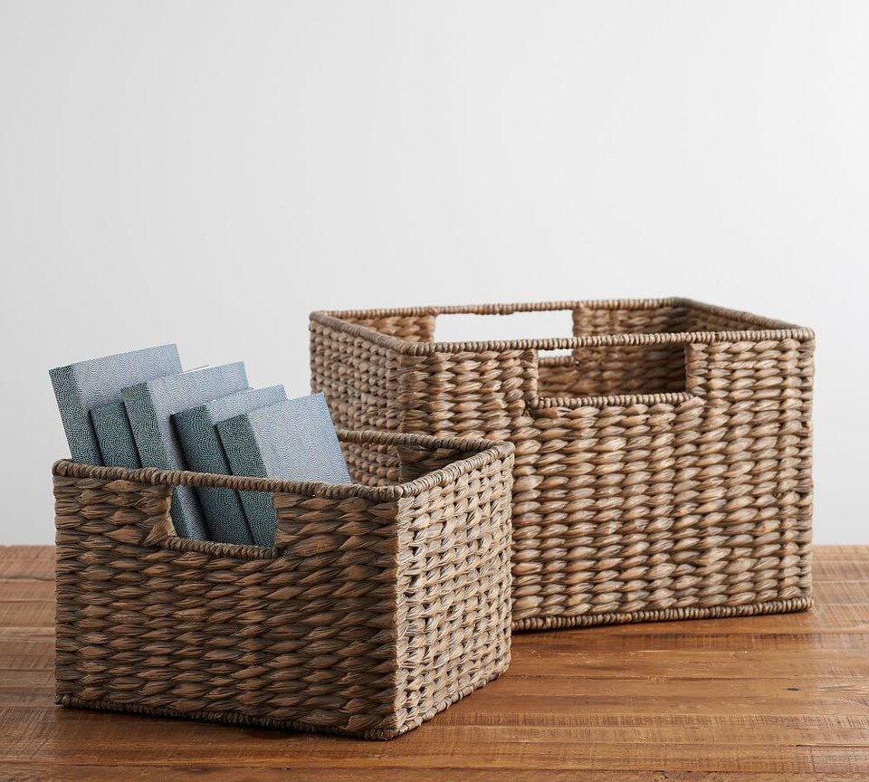 Charleston Handwoven Seagrass Utility Baskets Pottery Barn Australia